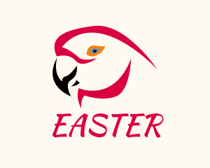 Painter - Parakeet Bird Aviary logo design