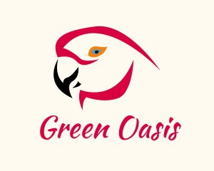 Parakeet Bird Aviary  logo design