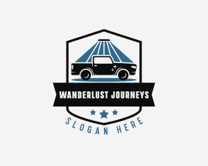 Auto Wash - Car Wash Cleaner logo design