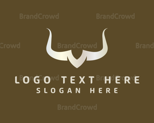 Silver Cattle Horn Logo