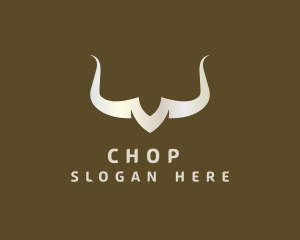 Silver Cattle Horn Logo