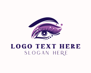 Grooming - Eye Makeup Salon logo design