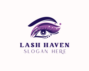 Eye Makeup Salon logo design