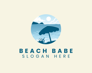 Beach View Resort logo design