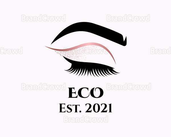 Beauty Salon Eyelashes Logo