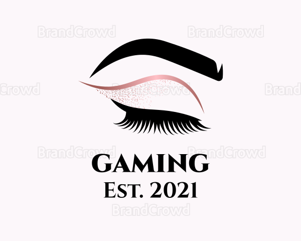 Beauty Salon Eyelashes Logo