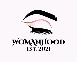 Eyeshadow - Beauty Salon Eyelashes logo design