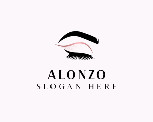 Beauty Salon Eyelashes  logo design