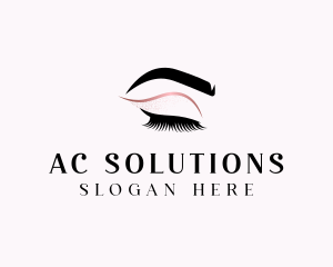 Beauty Salon Eyelashes  logo design