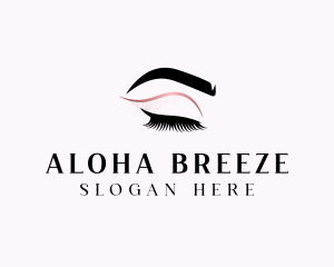 Beauty Salon Eyelashes  logo design