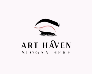 Beauty Salon Eyelashes  logo design