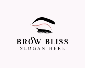 Beauty Salon Eyelashes  logo design