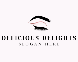 Beauty Salon Eyelashes  logo design