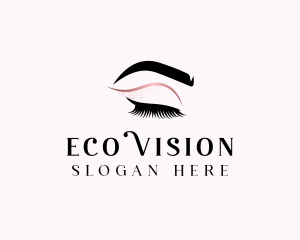 Beauty Salon Eyelashes  logo design