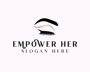 Beauty Salon Eyelashes  logo design