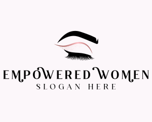 Beauty Salon Eyelashes  logo design