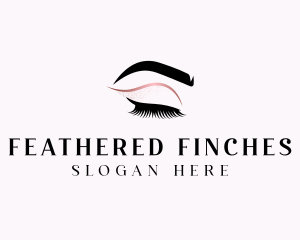 Beauty Salon Eyelashes  logo design