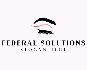 Beauty Salon Eyelashes  logo design