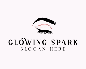 Beauty Salon Eyelashes  logo design