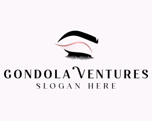 Beauty Salon Eyelashes  logo design