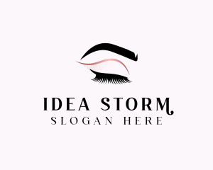 Beauty Salon Eyelashes  logo design