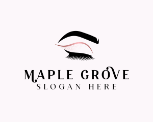 Beauty Salon Eyelashes  logo design