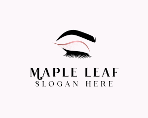 Beauty Salon Eyelashes  logo design