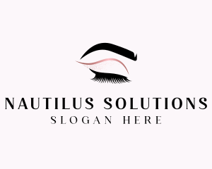 Beauty Salon Eyelashes  logo design