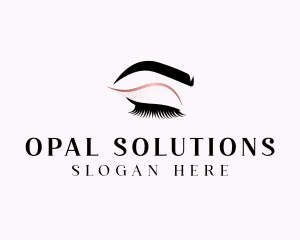 Beauty Salon Eyelashes  logo design