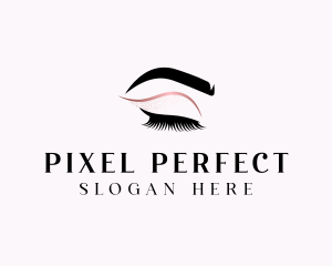 Beauty Salon Eyelashes  logo design