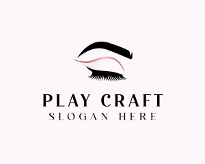 Beauty Salon Eyelashes  logo design