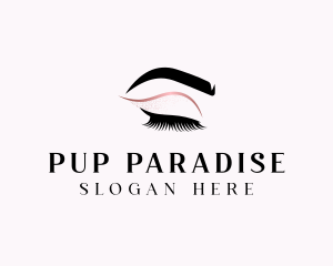 Beauty Salon Eyelashes  logo design