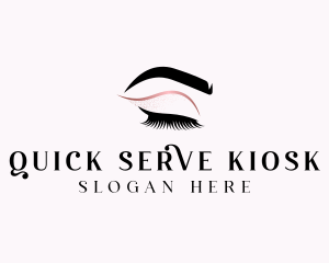 Beauty Salon Eyelashes  logo design