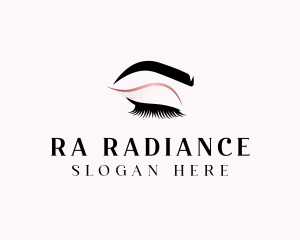 Beauty Salon Eyelashes  logo design