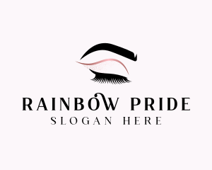 Beauty Salon Eyelashes  logo design