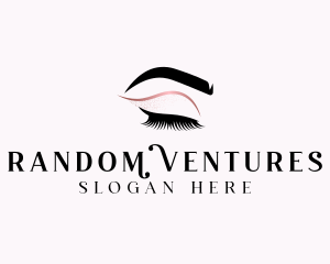 Beauty Salon Eyelashes  logo design