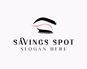 Beauty Salon Eyelashes  logo design