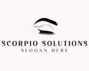 Beauty Salon Eyelashes  logo design