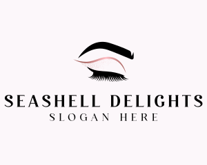 Beauty Salon Eyelashes  logo design