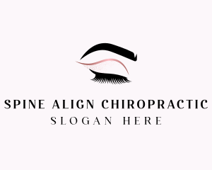 Beauty Salon Eyelashes  logo design