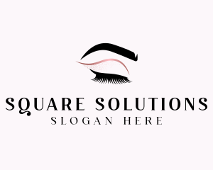 Beauty Salon Eyelashes  logo design