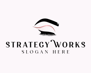 Beauty Salon Eyelashes  logo design