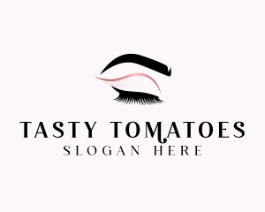 Beauty Salon Eyelashes  logo design