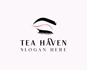 Beauty Salon Eyelashes  logo design