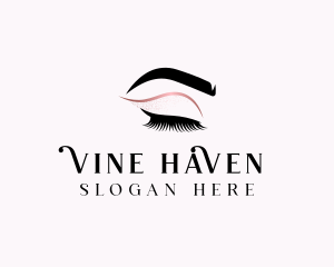 Beauty Salon Eyelashes  logo design