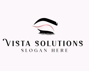 Beauty Salon Eyelashes  logo design