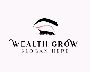 Beauty Salon Eyelashes  logo design