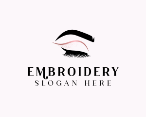 Beauty Salon Eyelashes  logo design