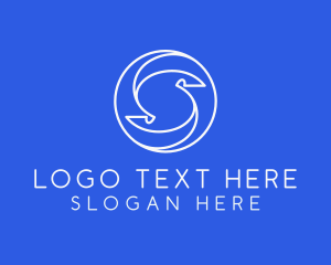 E Commerce - Modern Vortex Letter S logo design