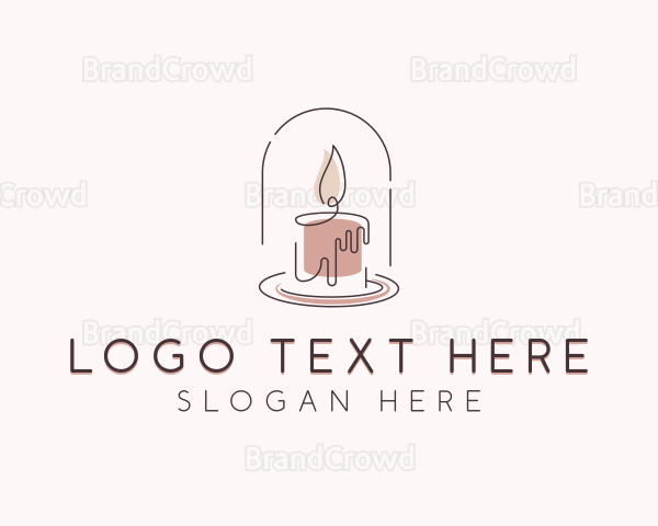 Scented Candle Maker Logo